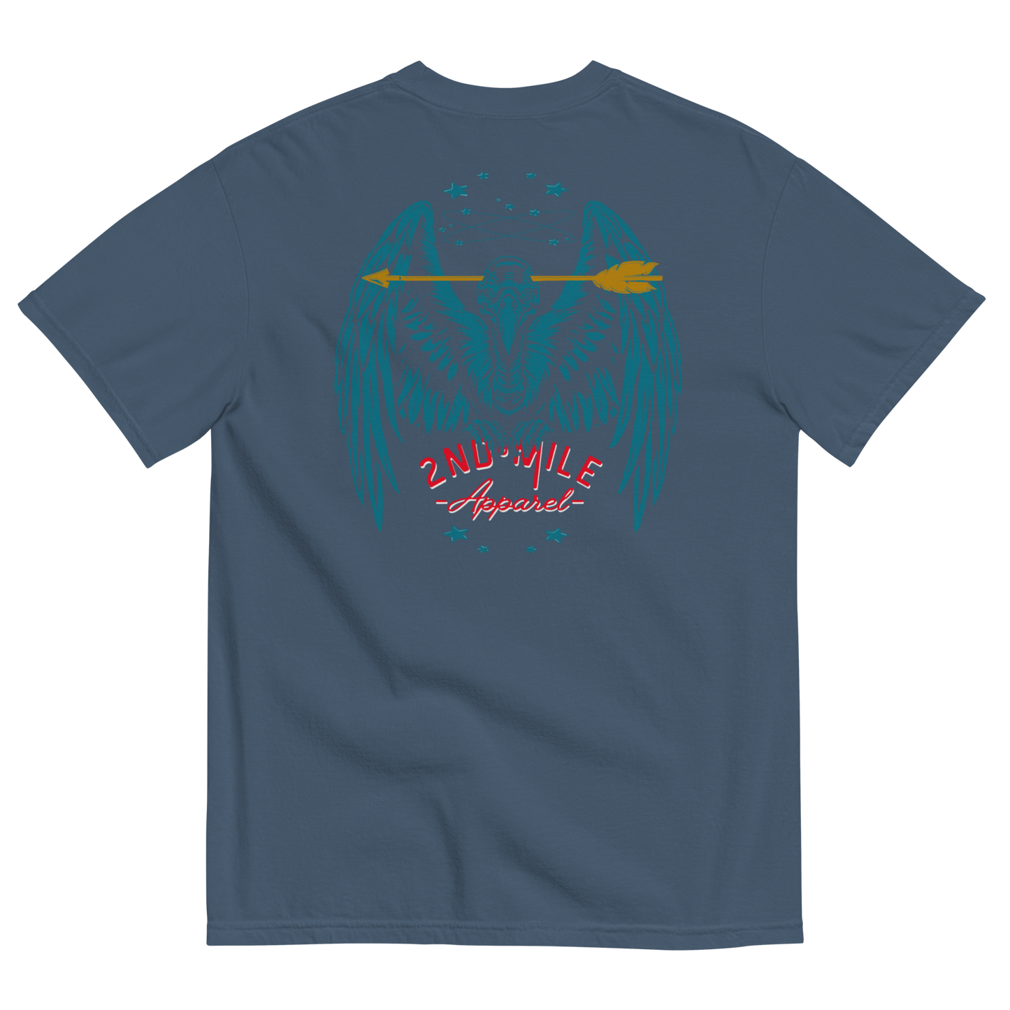 PIERCED BUZZARD -  heavyweight t-shirt