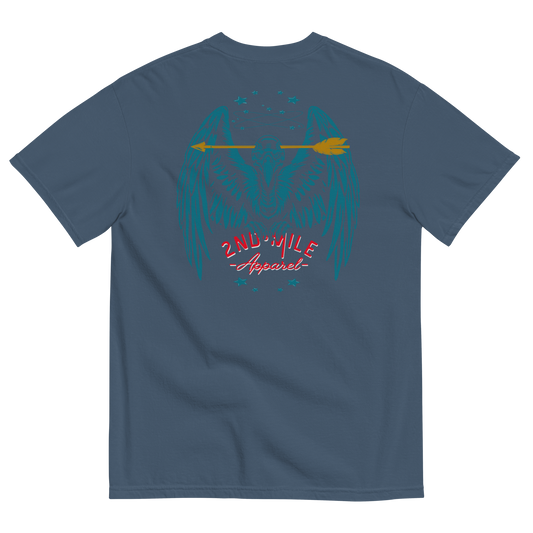 PIERCED BUZZARD -  heavyweight t-shirt